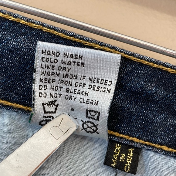 VINTAGE COOGI Jeans RARE! Women’s size 9/10 colourful artistic cool streetwear - Picture 11 of 12